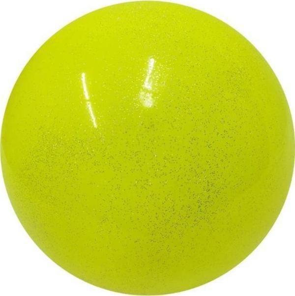 Gymo Cimnastik Topu 16cm Simli Sarı - Image 1