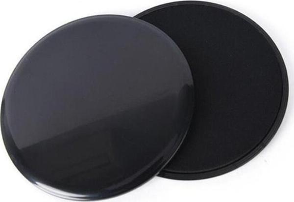 Gymo Core Slider Pilates Egzersiz Kayar Disk Siyah - Image 1