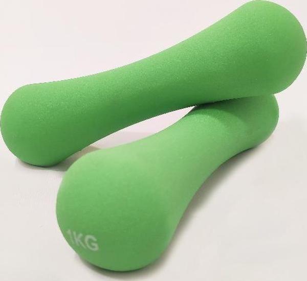 Gymo Neopren Dambıl 2x1kg Yeşil - Image 1