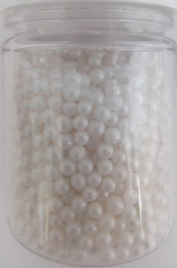 DEKORATİF ŞEKER BONCUK BEYAZ 40 GR (PASTALND) - Image 1