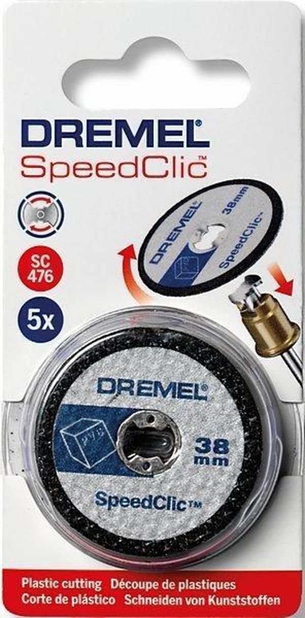 DREMEL® EZ SpeedClic: Plastik Kesme Diskleri. (SC476) - Image 1