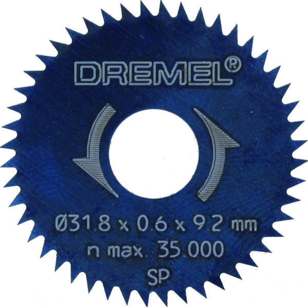 DREMEL® Yarık/Çapraz Kesim Bıçağı 31,8 mm (546) - Image 1