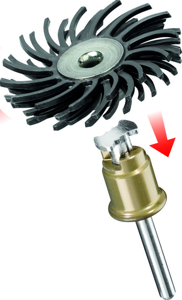 DREMEL® EZ SpeedClic: Detay Aşındırıcı Fırça 36 kumlu (471S) - Image 1