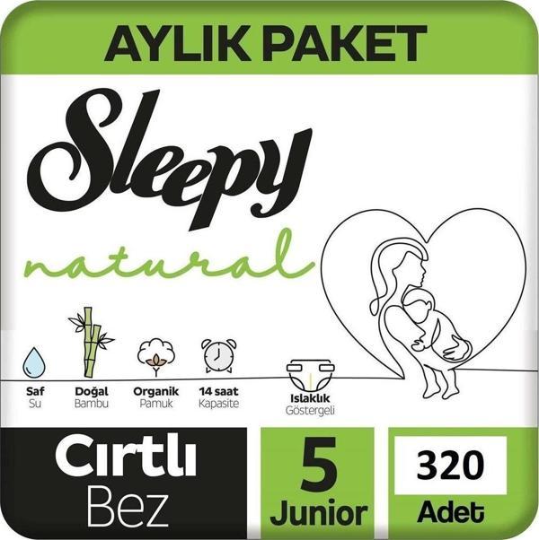 Sleepy Natural 5 Numara Junior 320'li Bebek Bezi - Image 1