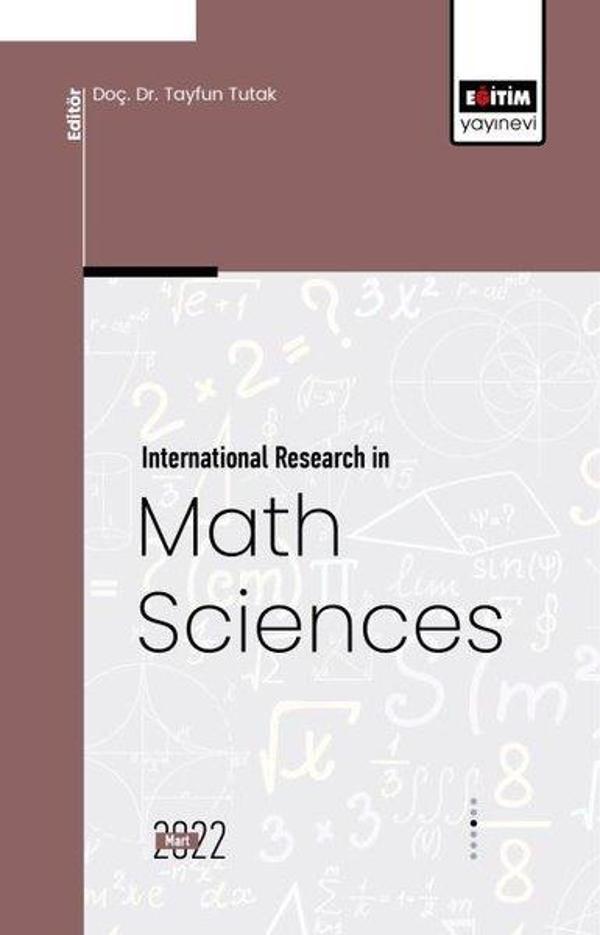 International Research In Math Sciences - Eğitim Yayınevi - Image 1