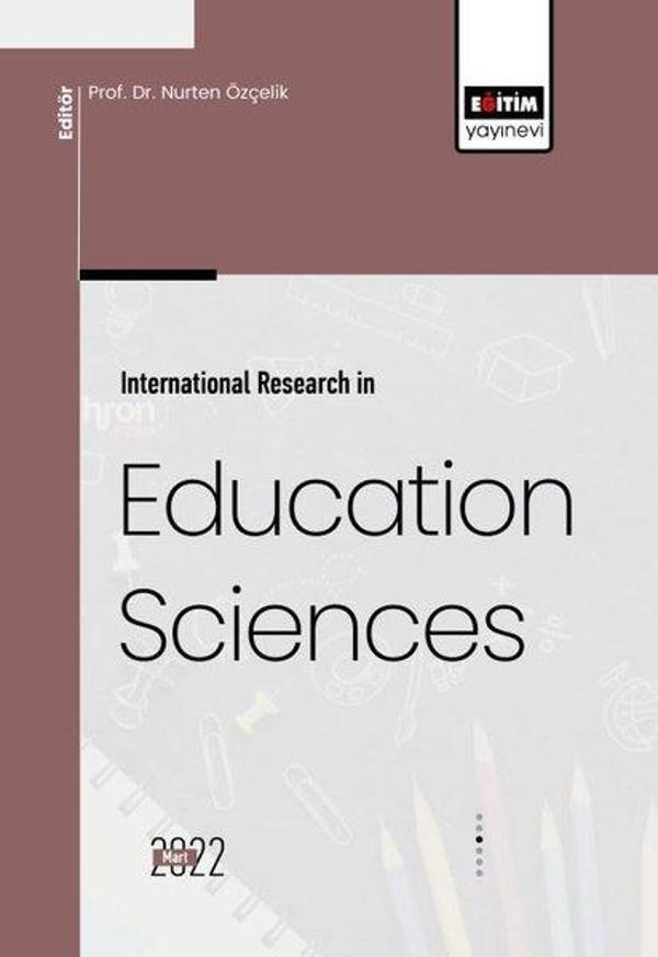 International Research In Education Sciences - Eğitim Yayınevi - Image 1