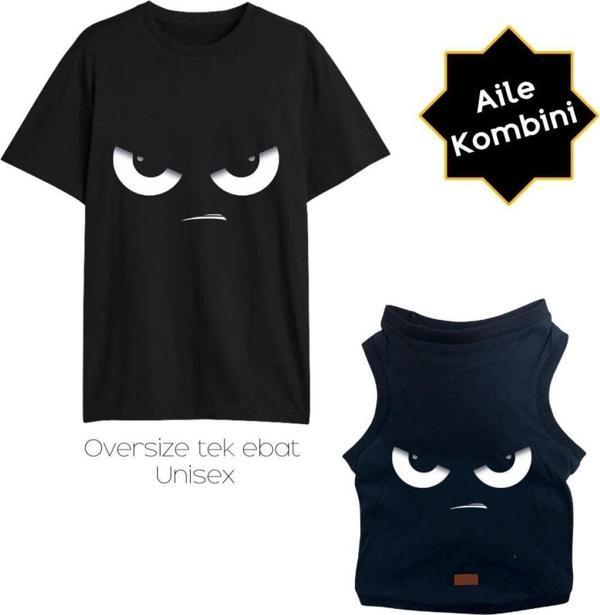 Kedi Köpek Ve Sahibi Kombini (unisex - Oversize) - Image 1