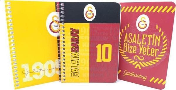 Tmn Bloknot Not Defteri Galatasaray Spiralli Karton Kapak A6 Küçük Boy 108 591710 (36 Lı Paket) - Image 1