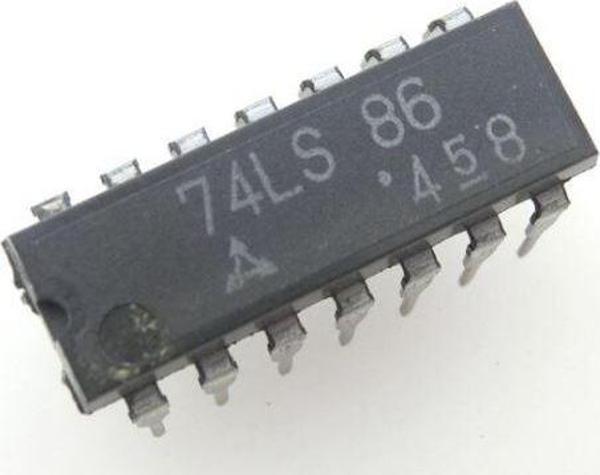 74LS86 DIP-14 ENTEGRE DEVRE - Image 1