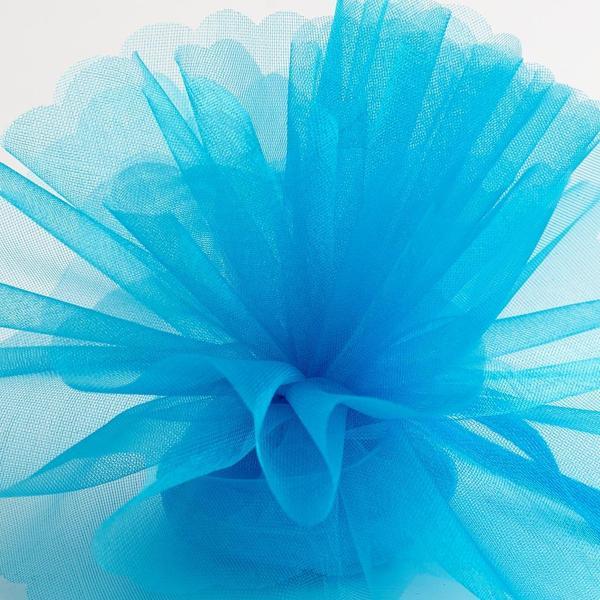 27 METREX70 CM AÇIK MAVİ SÜSLEME TÜLÜ AÇIK MAVİ TÜL ARABA ÇİÇEK DÜĞÜN DEKOR TÜL BLUE DECORATIONTULLE - Image 1