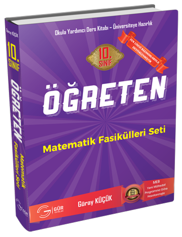 10.Sınıf Öğreten Matematik Fasikülleri Seti Gür Yayınları - Gür Yayınları - Image 1