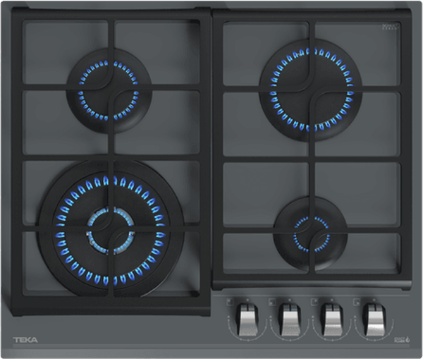 Gzc 64320 Xb Gri Exactflame Teknolojili 60 Cm Cam Gazlı Ocak - Image 1