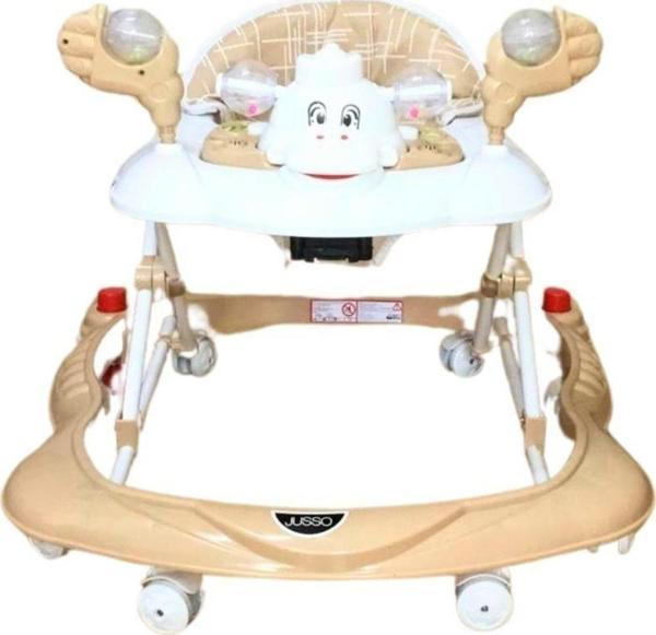 Jusso Duck Lüx Oyuncaklı Müzikli Ve Işıklı 3 Kademeli Örümcek Bebek Yürüteci - Image 1