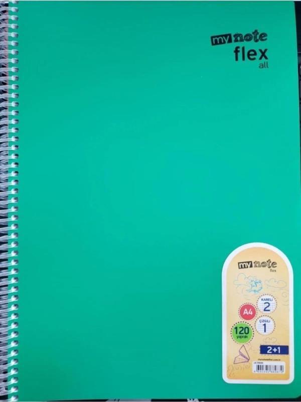 Mynote Defter Flex 2 1 Sep. A4 120 Yaprak - Image 1