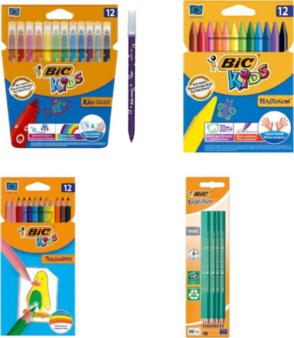 Bic 4'lü Okula Dönüş Seti 46 Parça - Image 1