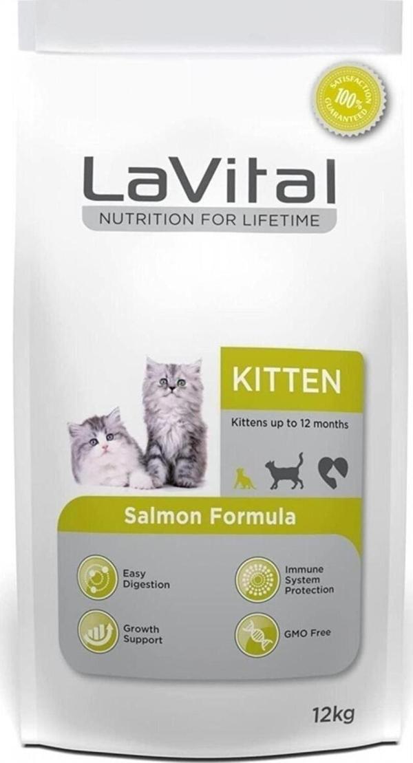 Beka52 La Vital Kitten Salmon Formula, 12 Kg - Image 1
