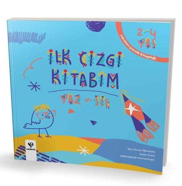 İlk Çizgi Kitabım - Yaz Sil - Sankofa Yayınları - Image 1