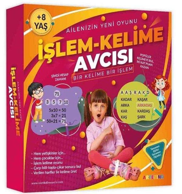 İşlem - Kelime Avcısı Oyunu - Artenino Yayıncılık - Image 1