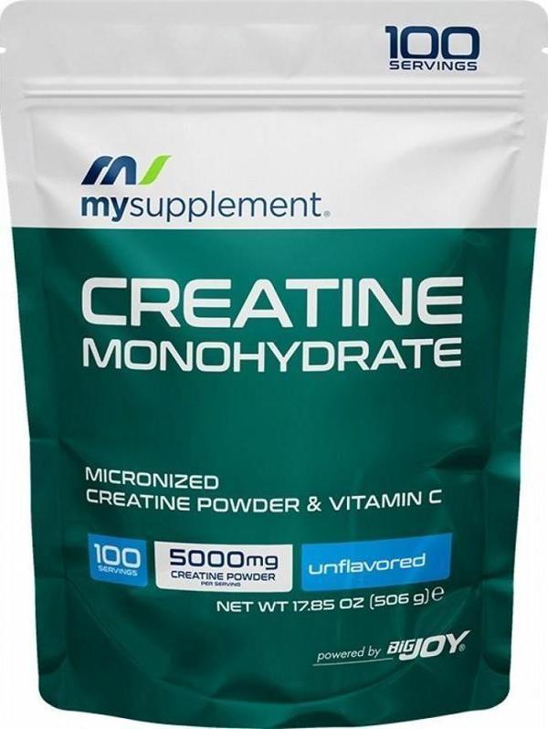 Mysupplement Doypack Creatine Monohydrate Aromasız 506g - Image 1