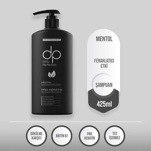 Dp Daily Perfection Şampuan 425 Ml Mentol - Image 1
