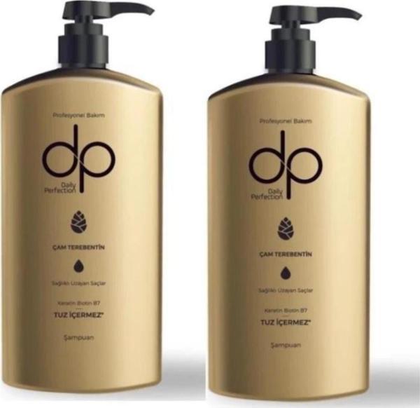 Dp Daily Perfection Şampuan Çam Terebentin Tuzsuz 2 Adet 500 Ml - Image 1
