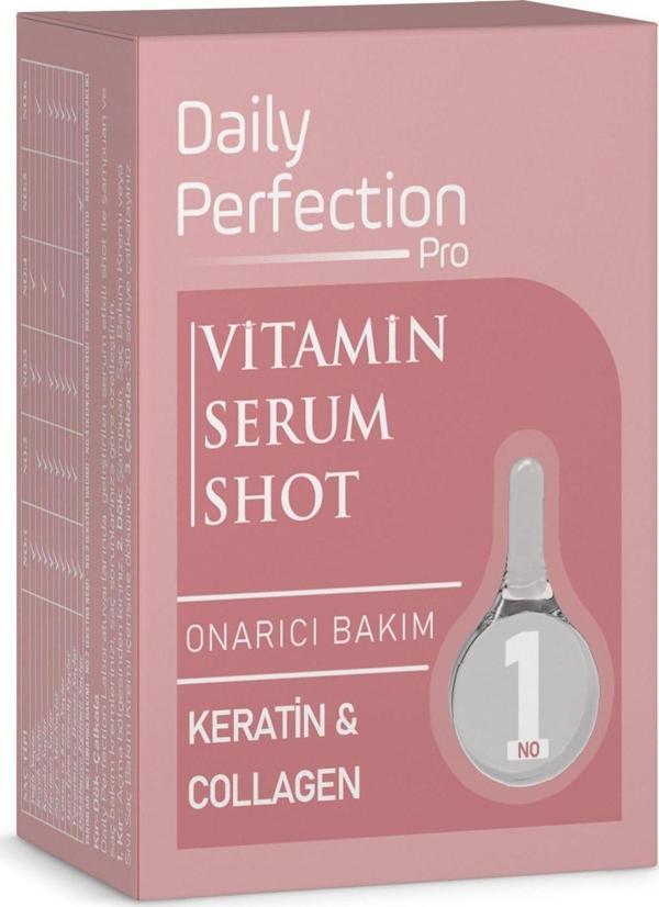 Daily Perfection Pro Vitamin Serum Shot No:1 Onarıcı Bakım 2X6 Ml - Image 1