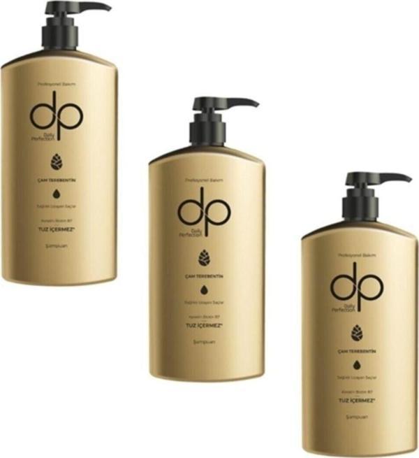 Dp Daily Perfection Tuzsuz Şampuan Çam Terebentin 3 Adet 800 Ml - Image 1