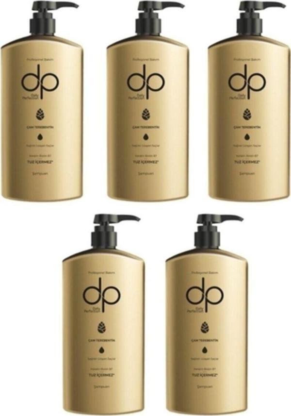 Dp Daily Perfection Tuzsuz Şampuan Çam Terebentin 5 Adet 800 Ml - Image 1