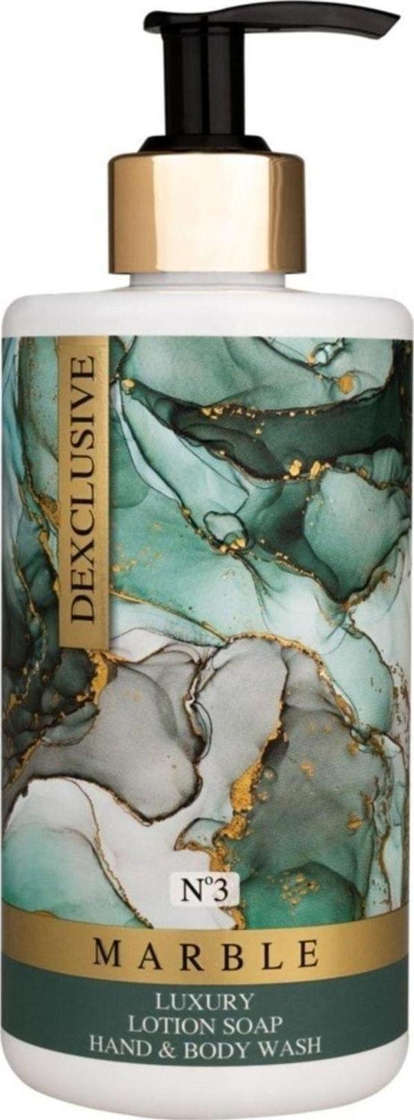 Dexclusıve Luxury Banyo Konsepti Losyonlu Sıvı Sabun 400 Ml. - Marble Series No:3 - Image 1