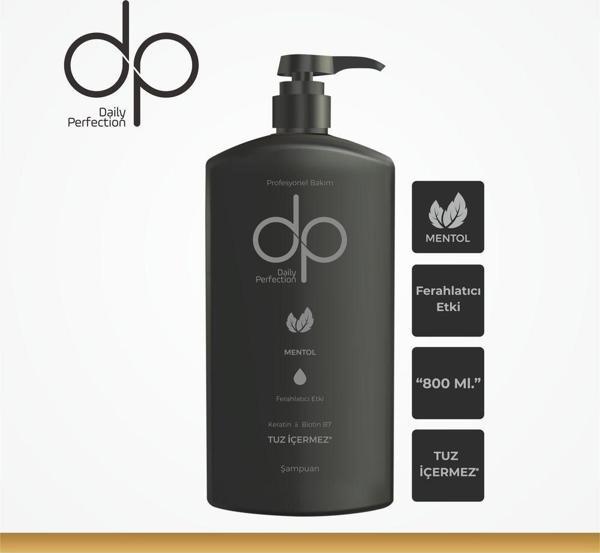 Dp Daily Perfection Mentol Tuzsuz Şampuan 800 Ml - Image 1