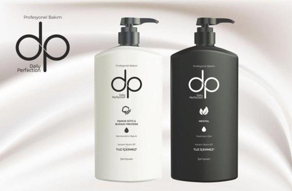 Dp Daily Perfection 1 Adet Pamuk Sütü Buğday Proteini 1 Adet Mentol (800Ml) Şampuan 2'Li Set - Image 1