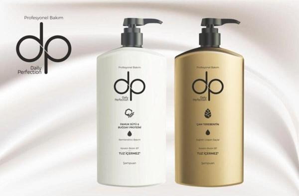 Dp Daily Perfection 1 Adet Pamuksütü Buğday Proteini 1 Adet Çam Terebentin(800Ml) Şampuan 2'Li Set - Image 1