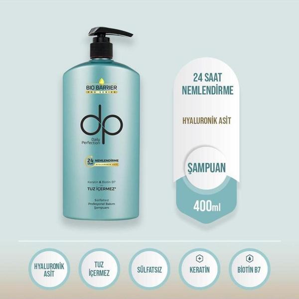 Dp Daily Perfection Bio Barrier 24 Saat Nemlendirici Şampuan 400 Ml - Image 1