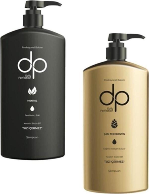 Dp Daily Perfection Mentol Ferahlatıcı 800 Ml Çam Terebentin Şampuan 800 Ml - Image 1