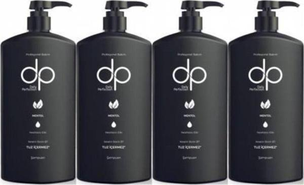 Dp Daily Perfection Mentol Tuzsuz Şampuan 4 Adet 800 Ml - Image 1
