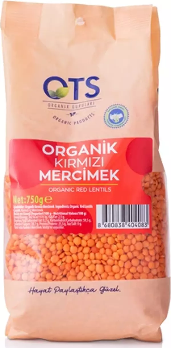 Organik Kırmızı Mercimek - Image 1
