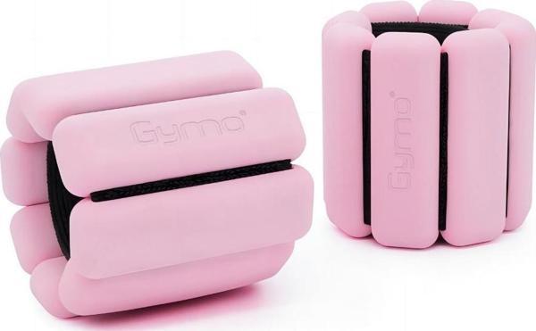 Gymo Pro Series Ayarlanabilir Silikon Bilek Ağırlığı 2x500gr Pembe - Image 1