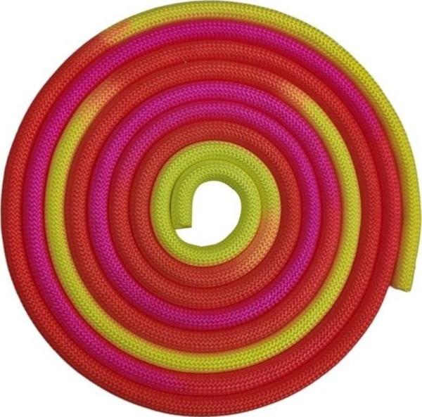 Gymo Sports Pro Series Cimnastik İpi Sarı&Turuncu&Pembe - Image 1