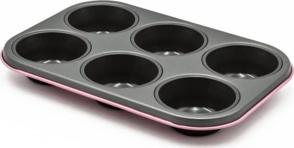 Aryıldız 6'lı Muffin Kalıbı Pembe - Image 1