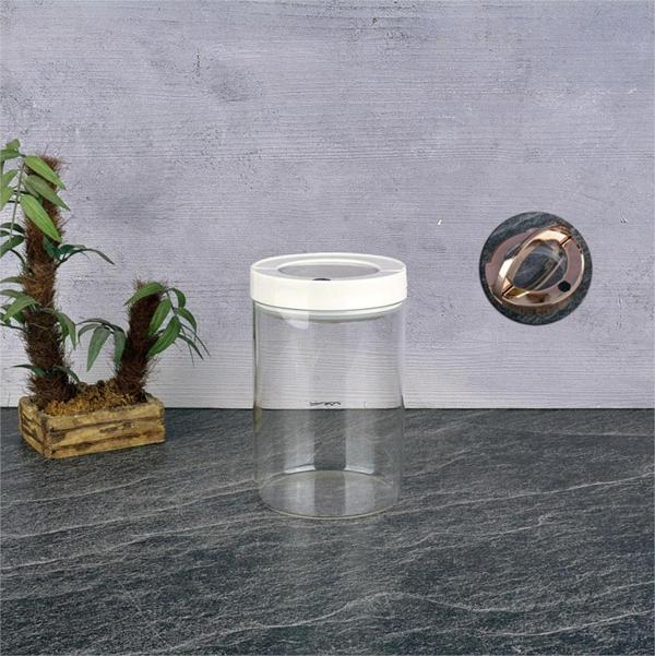Tohana Beyaz Vakumlu Kavanoz 1300 ml - Image 1