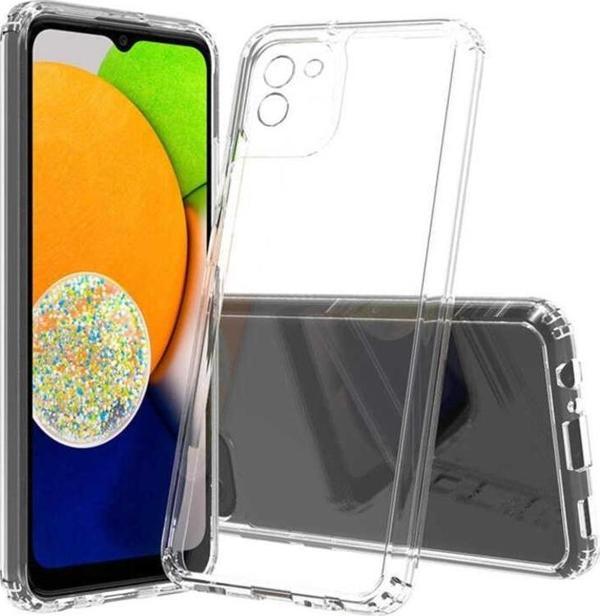 Galaxy A03 Kılıf Zore 2mm Anti Shock Silikon - Image 1