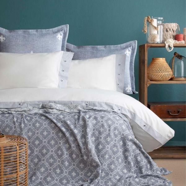 Apricitas Home Serenity Florans Çift Kişilik Yatak Örtülü Nevresim Takımı - Image 1