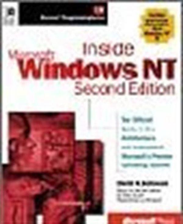 Inside Windows NT, Second Edition - Microsoft Yayınevi - Image 1