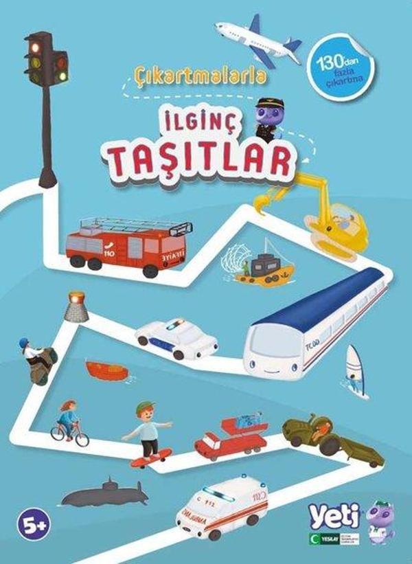 Çıkartmalarla İlginç Taşıtlar - Yeşilay Yayınları - Image 1