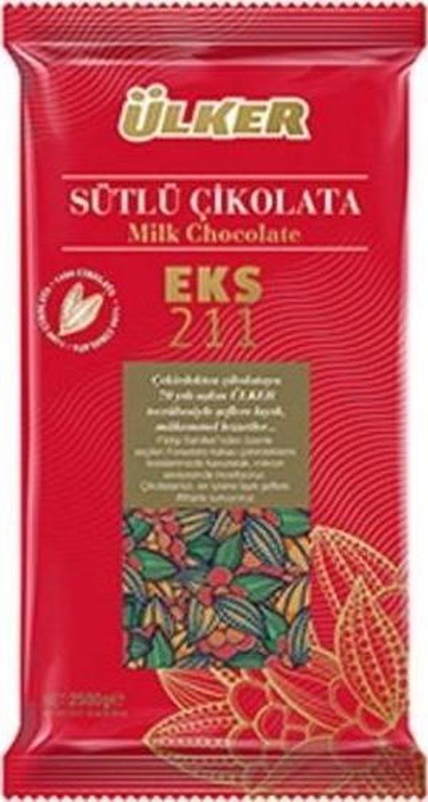 Ülker Kuvertür Sütlü Çikolata 2,5 kg - Image 1