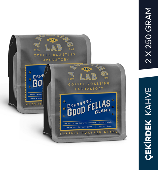 Good Fellas 2x250 Gram Çekirdek Espresso Blend - Image 1