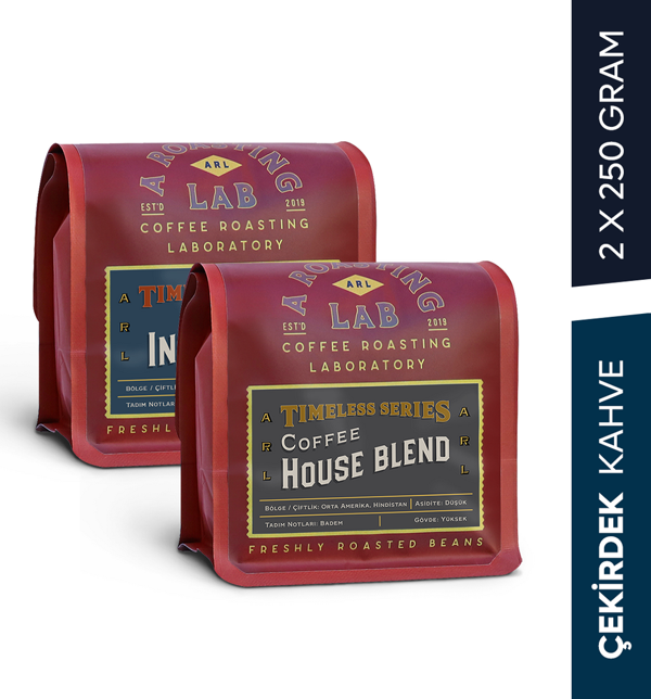 Timeless Blend 2x250 Gram Çekirdek Kahve - Image 1