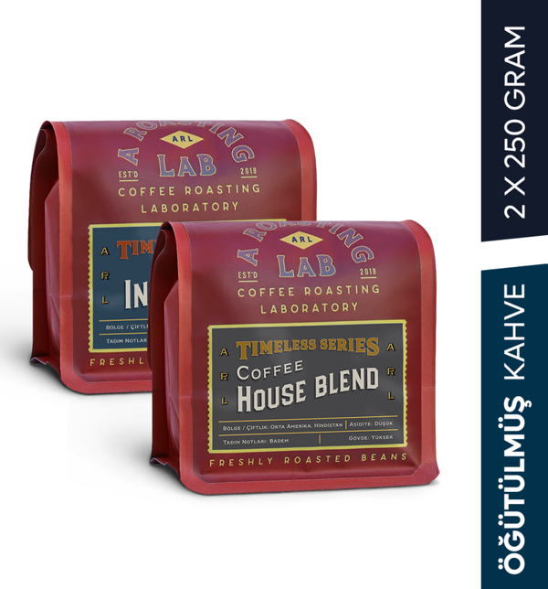 Timeless Blend 2x250 Gram Öğütülmüş Kahve - Image 1