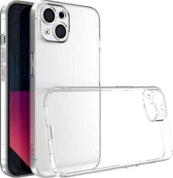 Apple iPhone 14 Plus Kılıf Şeffaf Sert PC Zore Vayt Kapak - Image 1