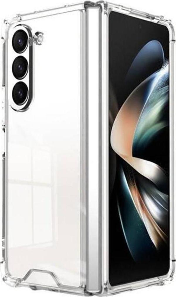 Galaxy Z Fold 5 Kılıf Zore Nitro Anti Shock Silikon - Image 1